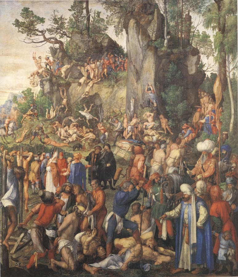 The Martyrdom of the ten thousand